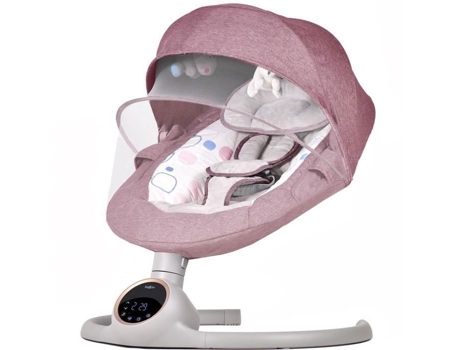 Baloiço para Bebé / Espreguiçadeira Elétrica Alpha Roxo BEBE2LUXE