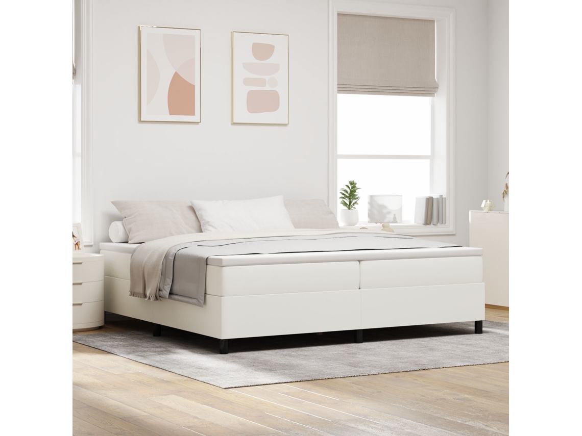 Cama Box Creme Corduroy Lovely Home Madeira Tecido Bege (200x200)