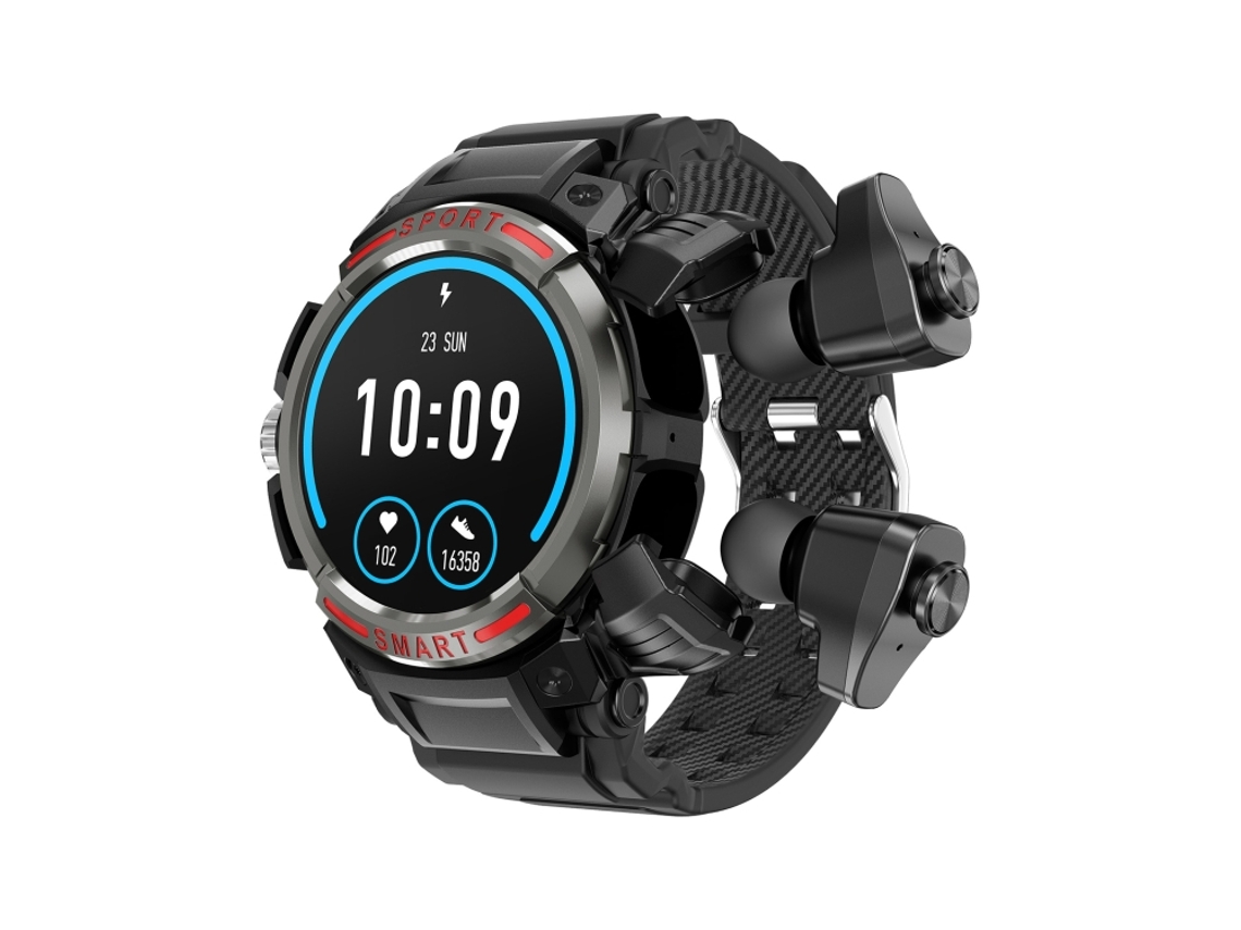 Smartwatch 2 Em 1 Com Tela Tft De 1,39 Polegadas E Fone De Ouvido Bluetooth (cinza)
