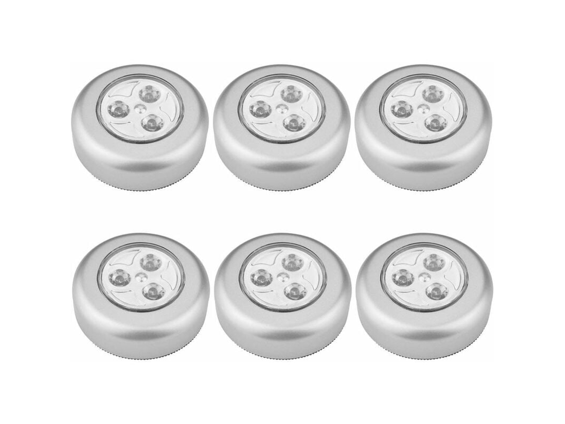 Luzes Led Autocolantes Com Bateria, Iluminação Noturna Para Armários, Prateleiras Ou Corredores KOFIHETY