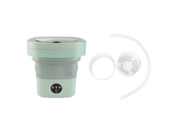 Laxiscreed Máquina De Lavar Compacta Plegável, Totalmente Automática Para Roupa Interior E Pequenos Serviços