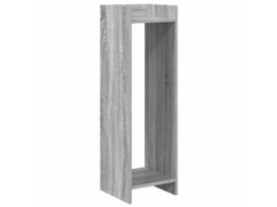 Vidaxl Suporte Para Plantas Sonoma Cinzento 30 X 30 X 100 Cm
