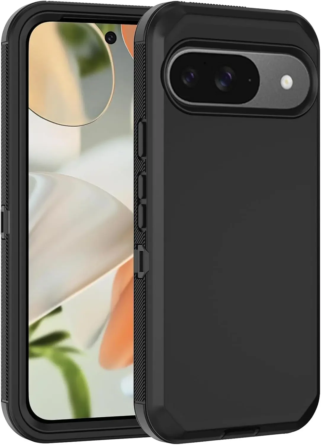(preto, Google Pixel 8a) Capa Protetora Fosca À Prova De Choque, Resistente E Durável.