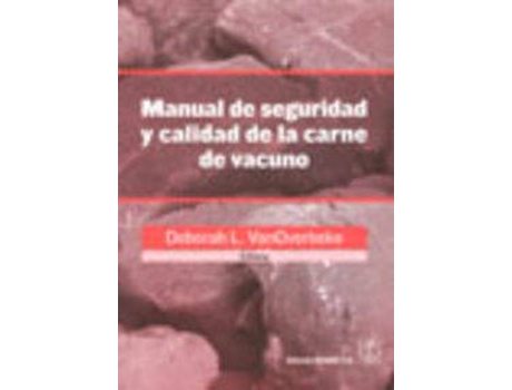 Livro Manual De Seguridad/Calidad De La Carne De Vacuno de D. Vanoverbeke (Espanhol)