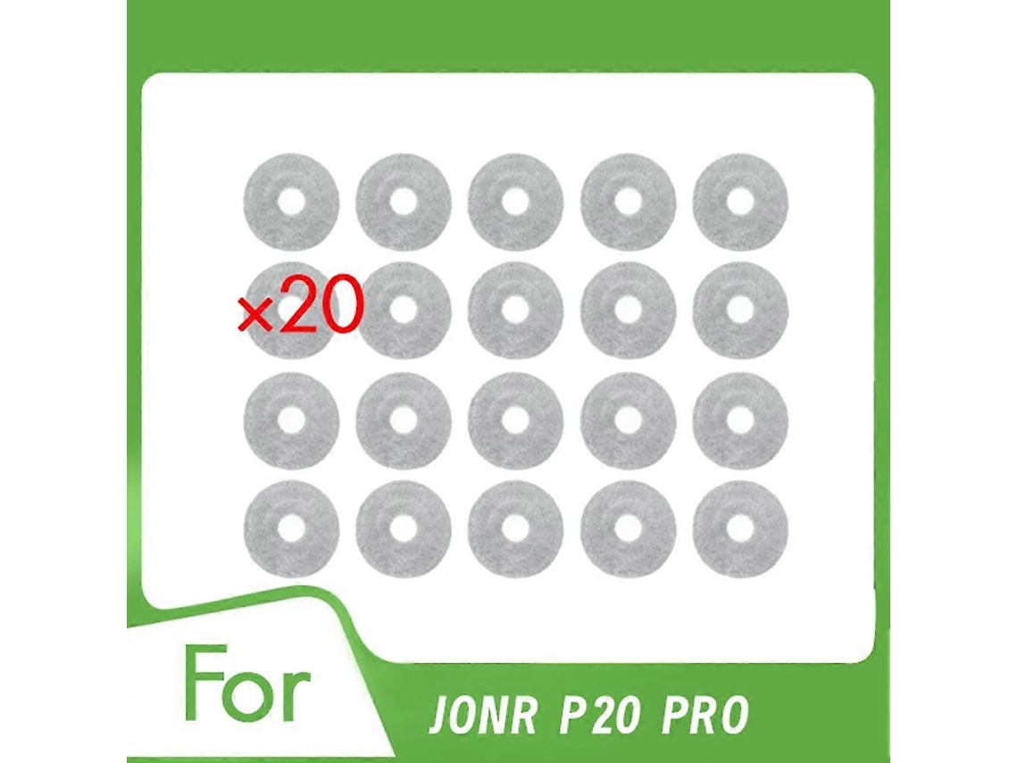 20 Pcs Cleaning Rag For P20 Pro Vacuum Cleaner Accessories Cleaner Parts Replacement