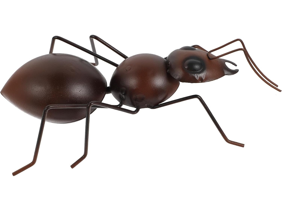 Escultura Decorativa 3d em Metal de Formiga de Ferro Kichouse para Varanda e Jardim, Artesanato, Decoração Criativa CHABERLU
