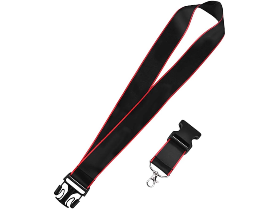Cordão Eringogo Para Comando De Drone Fpv, Compatível Com Fpv Combo, Largo Com Bordas Vermelhas, Alça