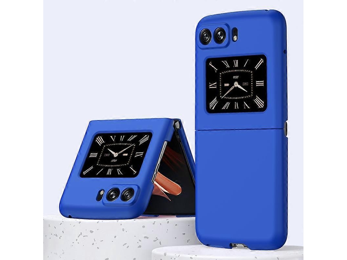 Capa De Pc Com Toque De Pele Para Motorola Moto Razr 2022