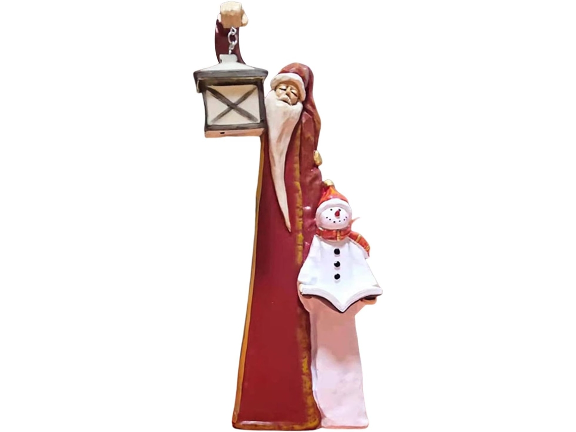 Decorações De Natal Para Jardim, Estátua Do Papai Noel E Boneco De Neve |