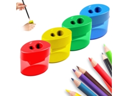 Conjunto de 4 porta-lápis com tampa, porta-lápis portátil