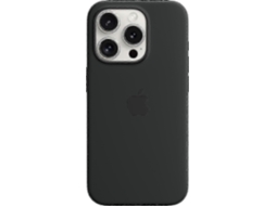 Capa De Silicone Para Apple Iphone 15 Pro Com Magsafe