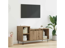 Vidaxl Gabinete Para Tv 100 X 35 X 55 Cm Carvalho Artesanal