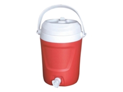 Dispensador De Bebidas Térmico De 4 Litros Com Trava De Temperatura E Duas Saídas Para Camping, Trilhas E Pesca.