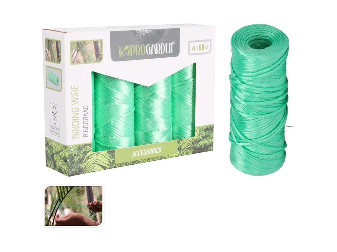 Rolos de corda de jardim 60 metros caixa 4 IPAE-PROGARDEN