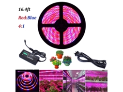 Luz Crescimento Plantas Led À Prova D'água 300led Estufa Hidroponia S/MARCA