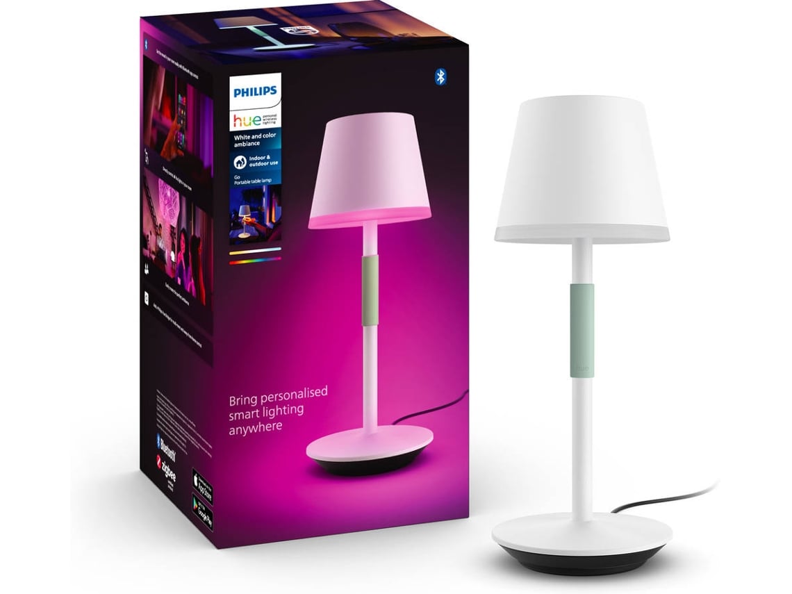 Candeeiro de Mesa PHILIPS Signify Hue Belle (Branco)