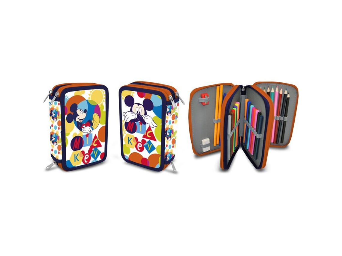 Plumier Mickey Disney Triple