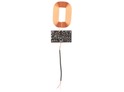 Aetheria módulo Receptor de Carregamento Sem Fio Diy Padrão Qi 5v 1a Bobina Placa de Circuito