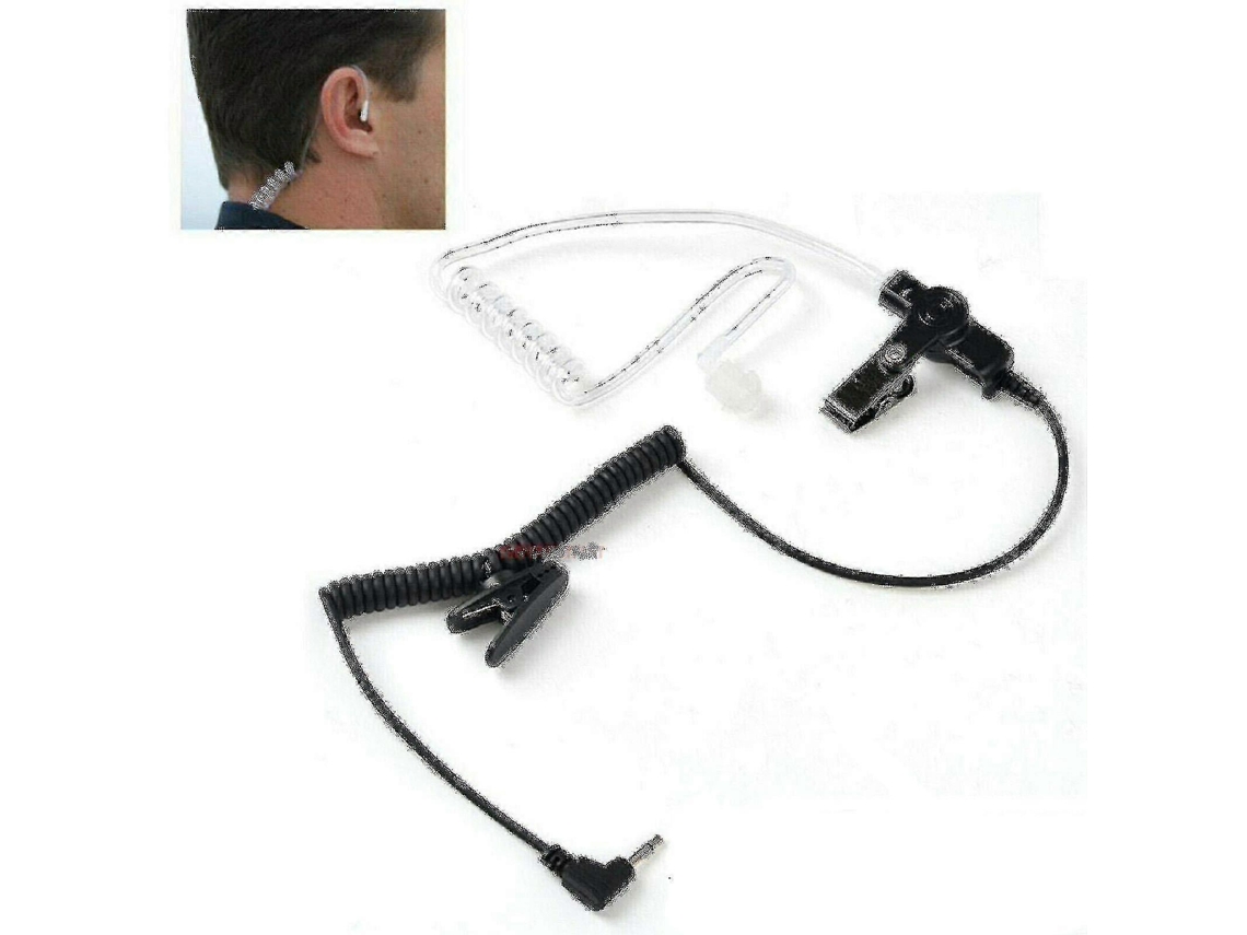 Fone De Ouvido Motorola Com Tubo Acústico 3,5 Mm Para Microfone De Alto Falar, Para Policiais
