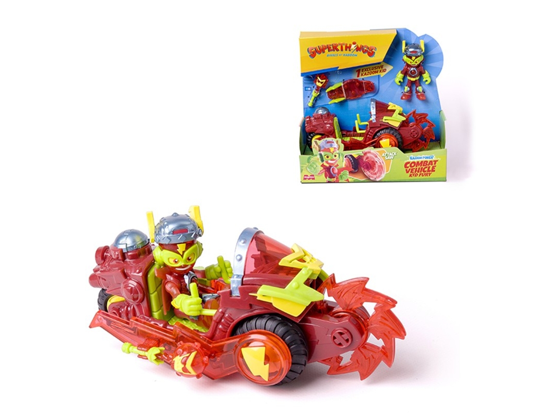 SUPERTHINGS Kazoom Power Combat Vehicle Kid Fury
