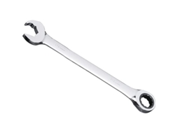 2026-chave Combinada De Roda Dentada Com Cabeça Reta, 9 Mm, Aço Cromo Vanádio, Prateado, Resistente À Corrosão