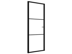 Interior Door, Interior Doors Vidaxl Preto Vidro (76 X 201.5 Cm)