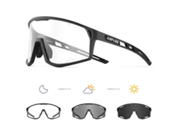(estilo 6) Óculos De Ciclismo Fotocromáticos Unissex, Lentes De Polipropileno Translúcidas Com Proteção Uv400.