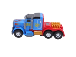 Ats boneco Carro Robô Transformável com Luz e Som, Botão de Deformação, Funciona com Pilhas, Brinquedo Transformador para Crianças