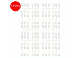 120pcs Dicas De Uñas Para Exibição De Cor De Geleia E Prática Amostras Naturais Transparentes