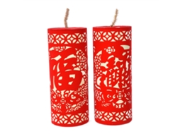 JILLIOPER Fogos de Artifício Simulados para Ano Novo Chinês Decorações para Festas de Primavera (Normal L)