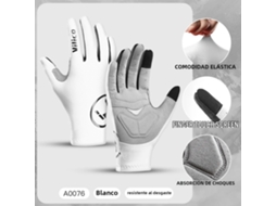 Luvas de Ciclismo ao ar livre MDUG compatíveis com telas sensíveis ao toque, com absorção de impacto e antiderrapantes