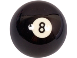 Bola de Bilhar Solta Economia A1 57,2 Mm No. 8