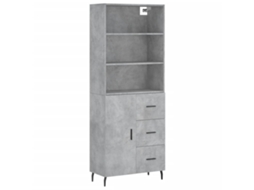 Highboard, Highboards Vidaxl Cinzeto Madeira Processada (n/a)