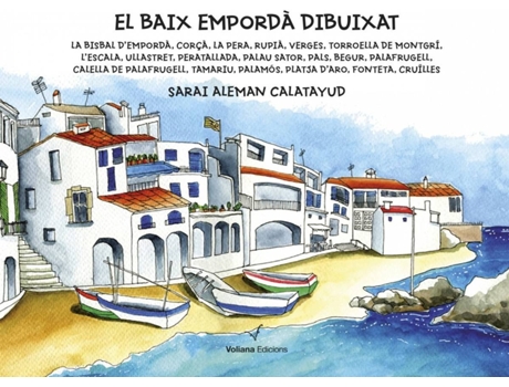 Livro El Baix Empordà Dibuixat de Sarai Aleman Calatayud (Catalão)