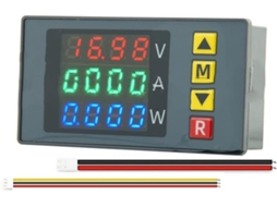 Voltímetro E Amperímetro Digital Led De 0 A 100v 10a 1000w