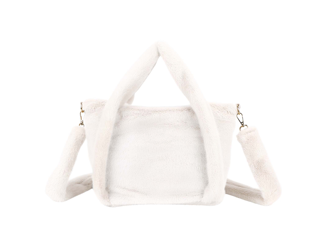Bolsa De Mão Feminina Léona Douceur Em Pele Com Alça De Ombro Removível