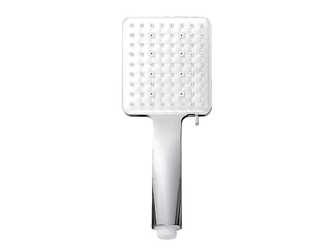 Ducha Grande Cuadrada com Controle Manual, 6 Modos, Cromada S/MARCA