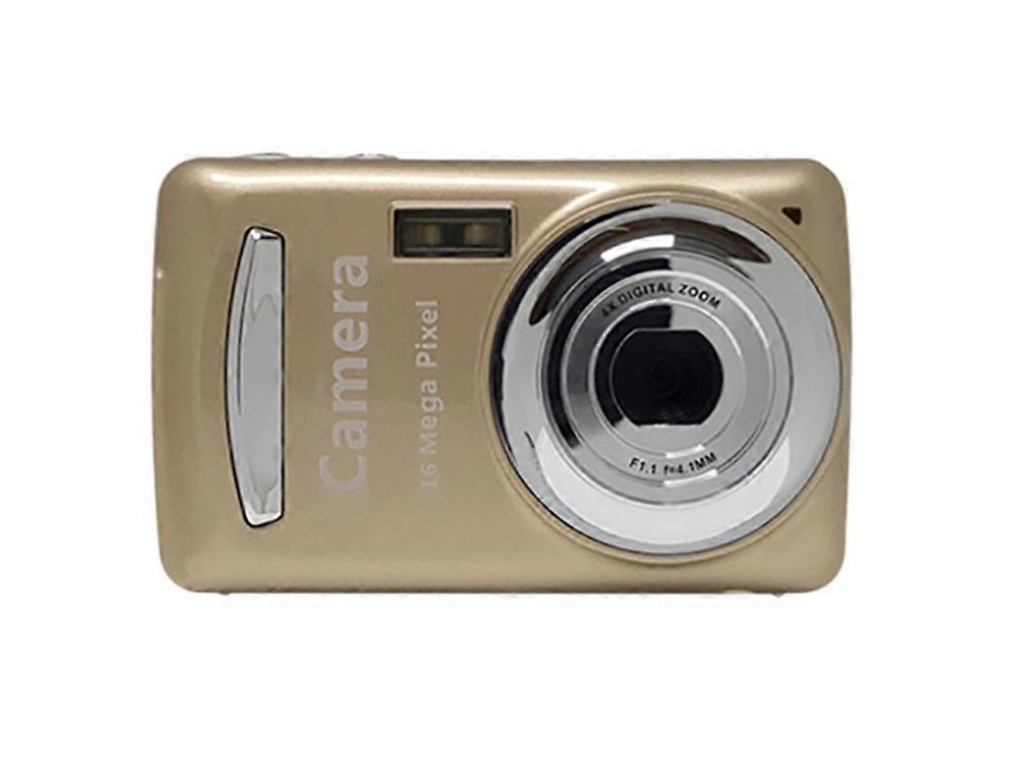 Câmera Digital, Câmeras Portáteis 16 Milhões De Pixels Hd Compacto Dourado Brilvibera