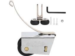 Kit De Substituição Roletes Para Portas Correr Guarda Roupa, Polia Dupla Em Aço Inoxidável Para Guarda Roupa, Conjunto