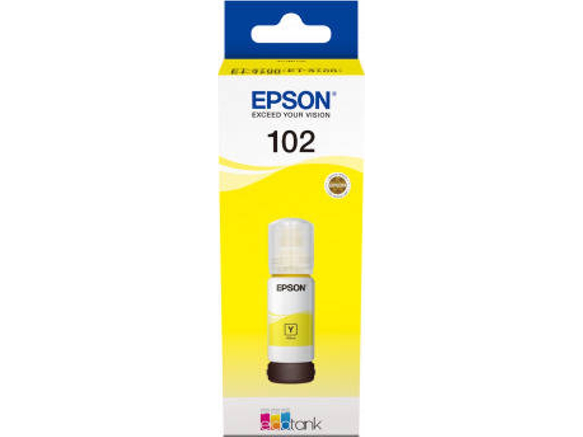 Tinteiro EPSON 102 EcoTank Amarelo (C13T03R440)