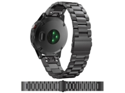 Pulseira ORYSIN em aço inoxidável para Garmin Enduro 2