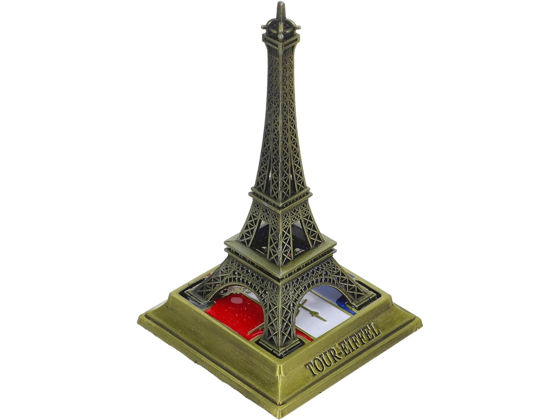 Estátua Torre Metal 10 Bronze Antigo Verde Decoração Criativa Estar Central Miniatura Lembrança Capital Cm GOKOCO