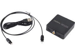 Conversor De Áudio Coaxial Spdif Para Rca, Extração De Áudio