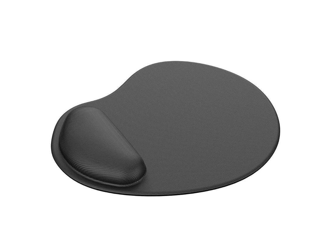 Mouse Pad With Wrist Support NORTHIX (Preto)