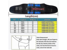 Lurelia Suporte Lombar 5xl 6xl Para Costas Ergonómico Ajustável Respirável Terapia Magnética V1412