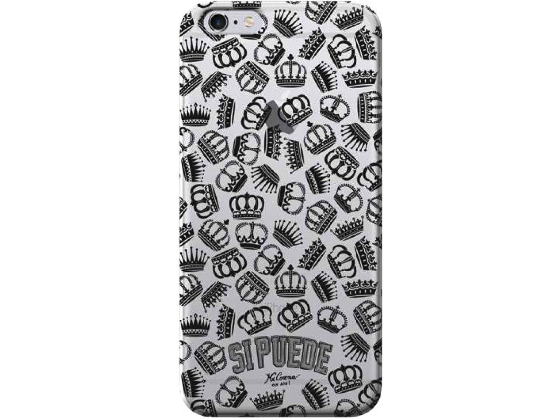 Capa iPhone 6, 6s, 7, 8 SIPUEDE Transparence Multicor