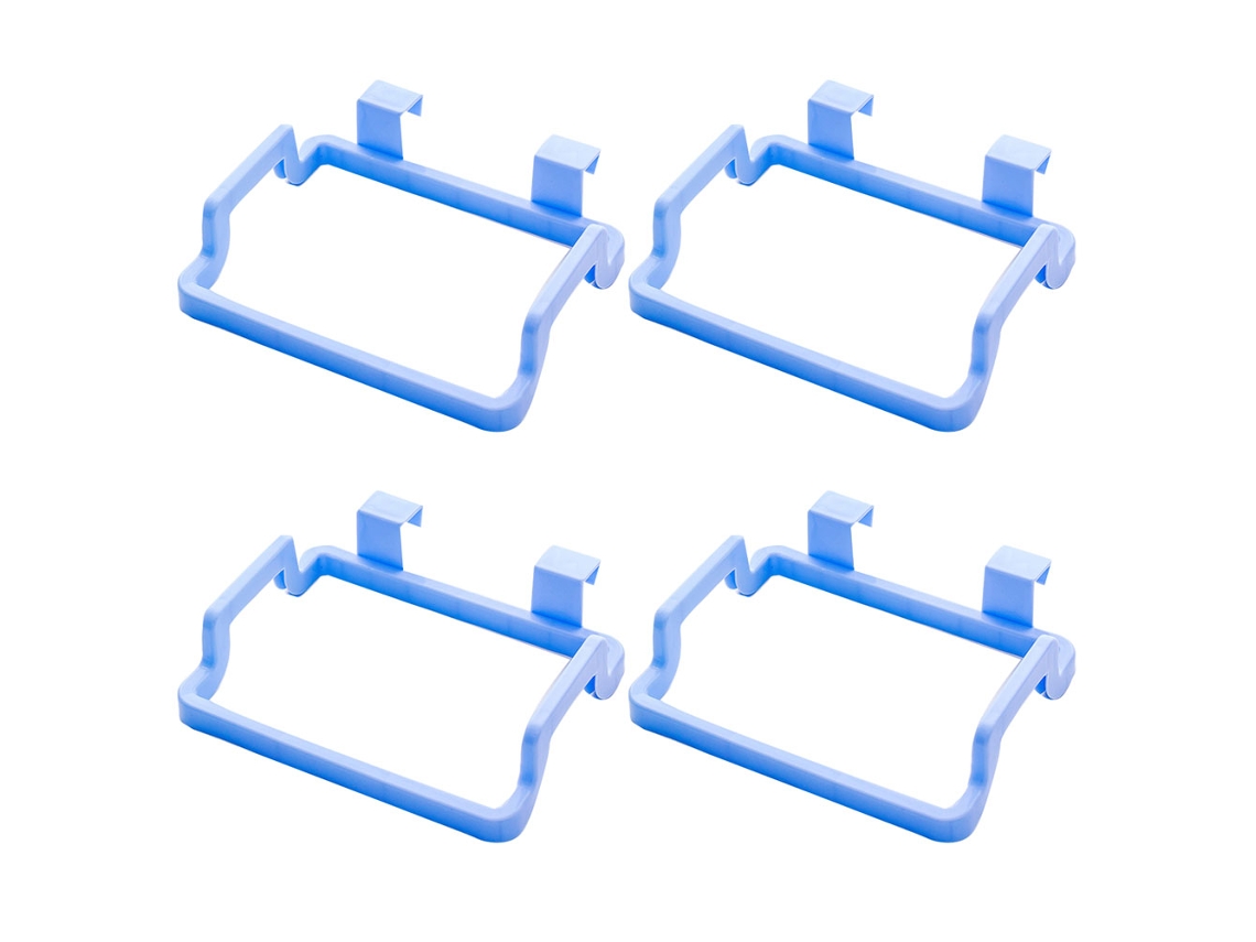 Suporte para Sacos de Lixo Suporte Portátil para Armário de Cozinha 4 Peças NEVEANCE