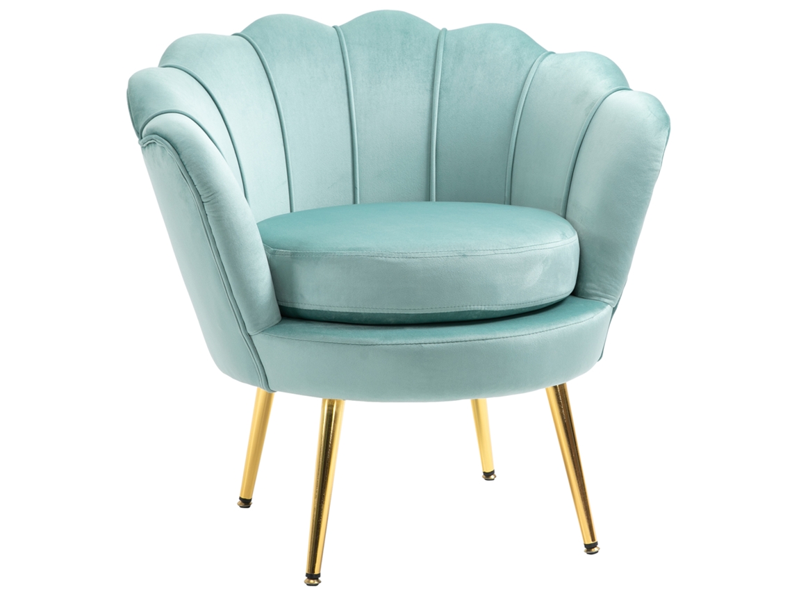 Sofá moderno 2 lugares PRIME KANG, com encosto acolchoado, botões, veludo, 124x73x92 cm, Creme