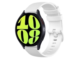 Pulseira De Silicone Quadriculada De 20 Mm