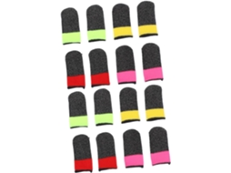 Artibetter Conjunto De 8 Pares Dedeiras Fibra Para Jogos Videogame, Antiderrapantes E Resistentes Ao Suor, Ideais Para